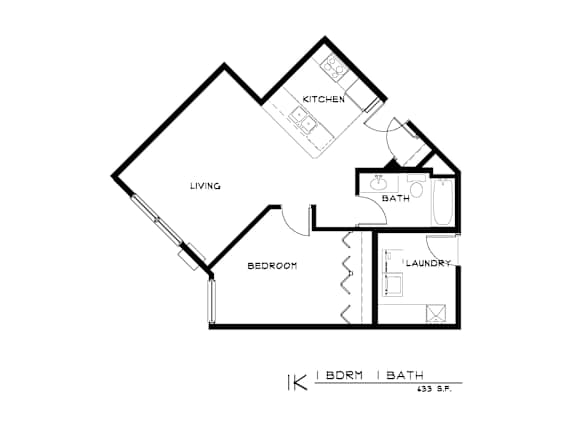 1 BD 1 BA 1K