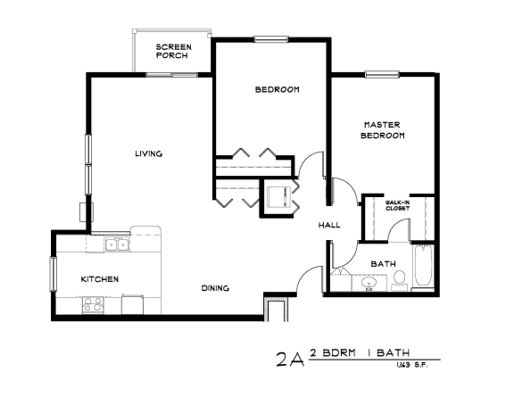 2 BD 1 BA 2A