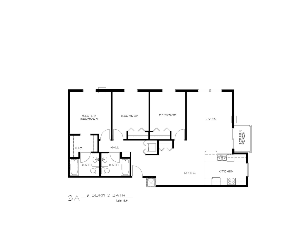 3 BD 2 BA  3A