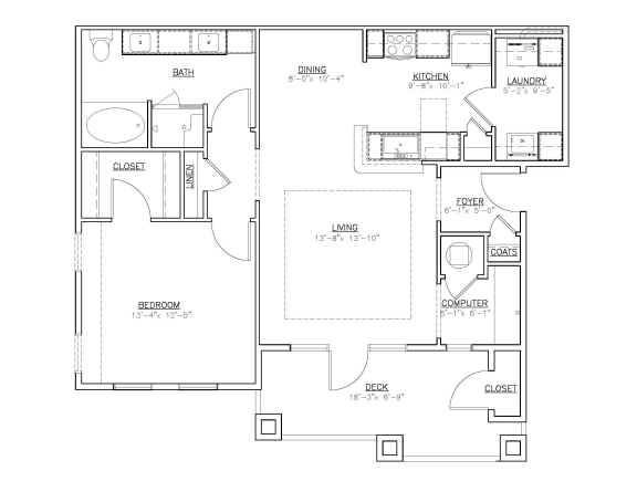 A1A floor plan