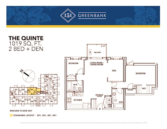 151 Greenbank Quinte 2 Bedroom + Den Image