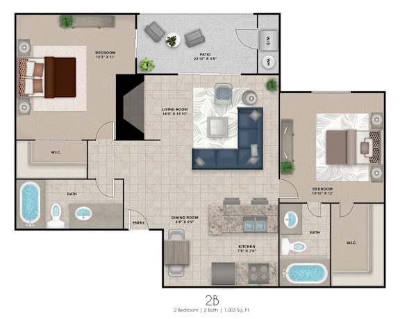 Floor Plan  2B