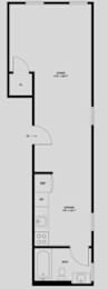  Floor Plan A Line 0 Bed 1 Bath
