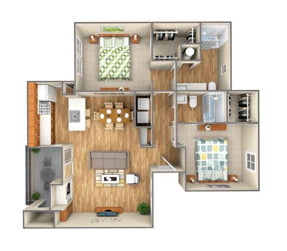 Floor Plan  B3- VL/LI