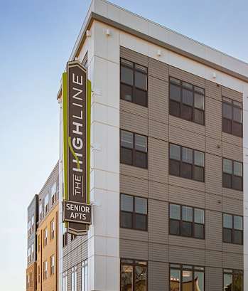a large building with a sign that reads lenox avenue