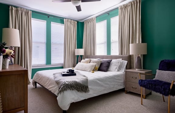 Bedroom at Beckett Farms Apartments, PRG Real Estate Management, Fort Mill