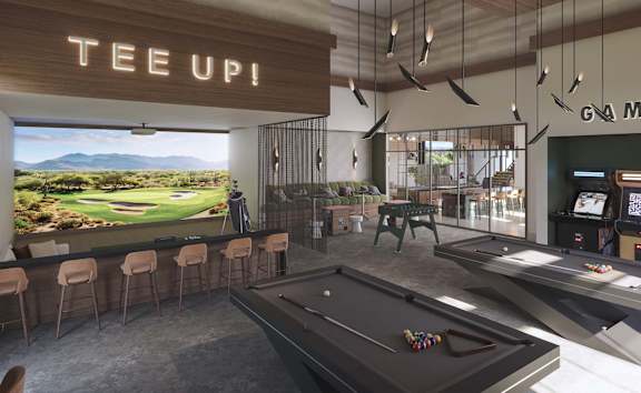 Game Room at Elysium, Phoenix, AZ