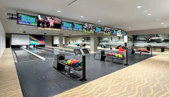 Bowling Alley Area at Elements Apartments*, Irvine, 92612