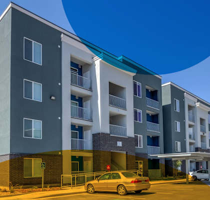 The Boulevard Apartments Building Exterior