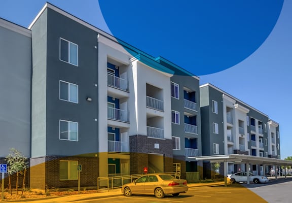 The Boulevard Apartments Building Exterior