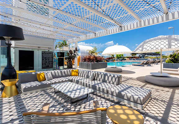 Outdoor Lounge at Elements Apartments*, Irvine, CA, 92612