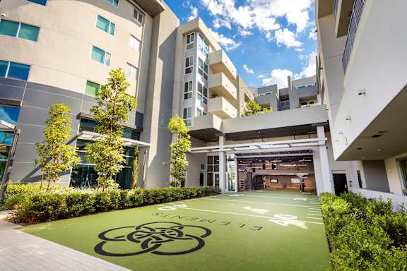Outdoor Fitness Area at Elements Apartments*, Irvine, 92612