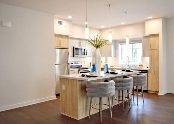 Well Equipped Eat-In Kitchen at Casa Mira View Apartments, California, 92126