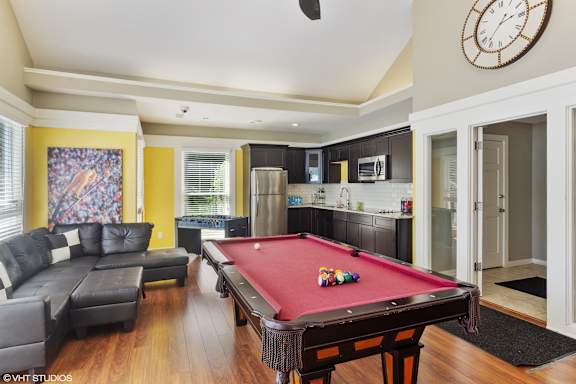 Clubhouse with Billiards Table