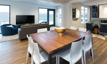 Impressive Dining Area at 28 Austin, Massachusetts, 02460