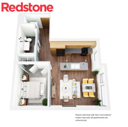 Floor Plan Apt 258-101 IZ