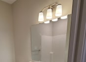 Thumbnail 6 of 27 - an overhead view of a bathroom with a toilet and a sink