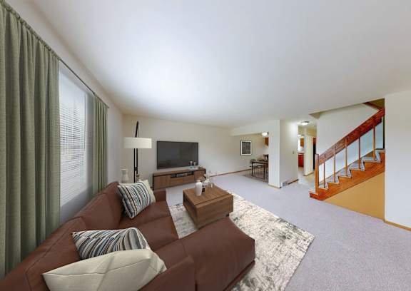 Pool With Clubhouse View at Poplar Creek Apartments, Brookfield, 53045