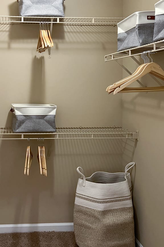 Spacious Closet at Reserve Of Bossier City Apartment Homes in Bossier City, LA 71111