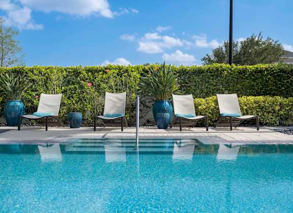 Pool And Sundecks at Azul Baldwin Park, Orlando, Florida