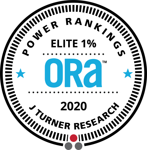 power rankings elite 1% ora 2020 j turner research