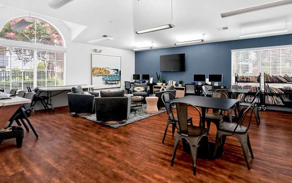 Community center at Greens of Pine Glen in Durham NC