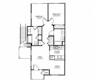 Firsts Floor at LINCOLN GARDENS APARTMENTS, Napa