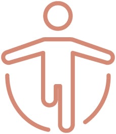 a drawing of a person standing with their hands on their hips line icon, transparent png