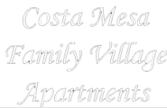 a black and white photo of a scoreboard with the words costa mesa family college apartments