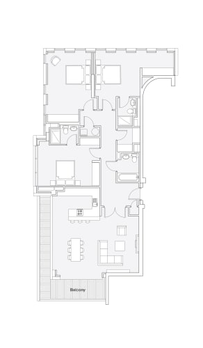 Floor Plan  3 Bedroom