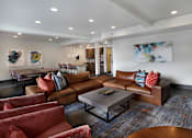 Thumbnail 13 of 23 - Couch at Liberty Blvd Apartments - Saltlake City, UT Apartments, Apartments, Saltlake City, UT