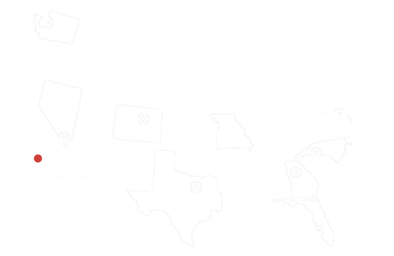 A map of the United States with certain states highlighted and others not.