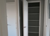Thumbnail 13 of 17 - the shelf is installed and ready to be installed in the closet