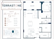 Thumbnail 20 of 22 - A floor plan for a property called The Terrastone Lake Charles.