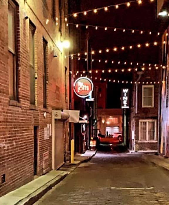 Dining Area at The Lofts at Union Alley, Tennessee