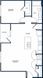 A2 Floor Plan at Watermark at Harvest Junction, Longmont, CO, 80501