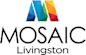 The image is a logo for MOSAIC Livingston.