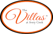 The image is a logo for "The Villas at Avery Creek".