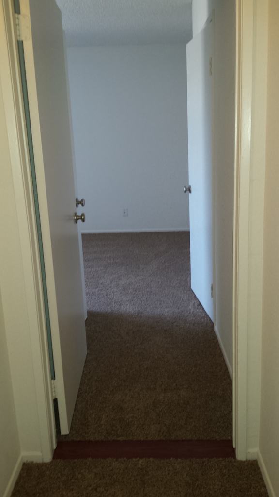 Hallway in between rooms