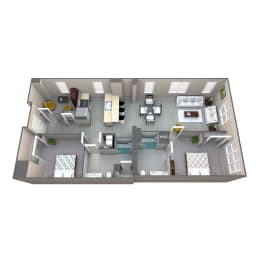  Floor Plan Historic Apartment 222