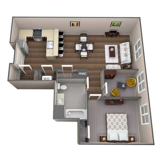 Floor Plan  Apartment Type 1B