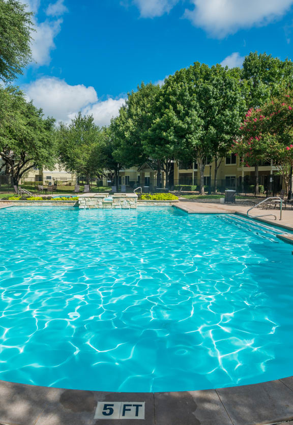 a large swimmin at Sedona Springs, Texas, 78749