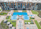 Thumbnail 6 of 84 - Drone Exterior View at The Royale at CityPlace, Overland Park, KS