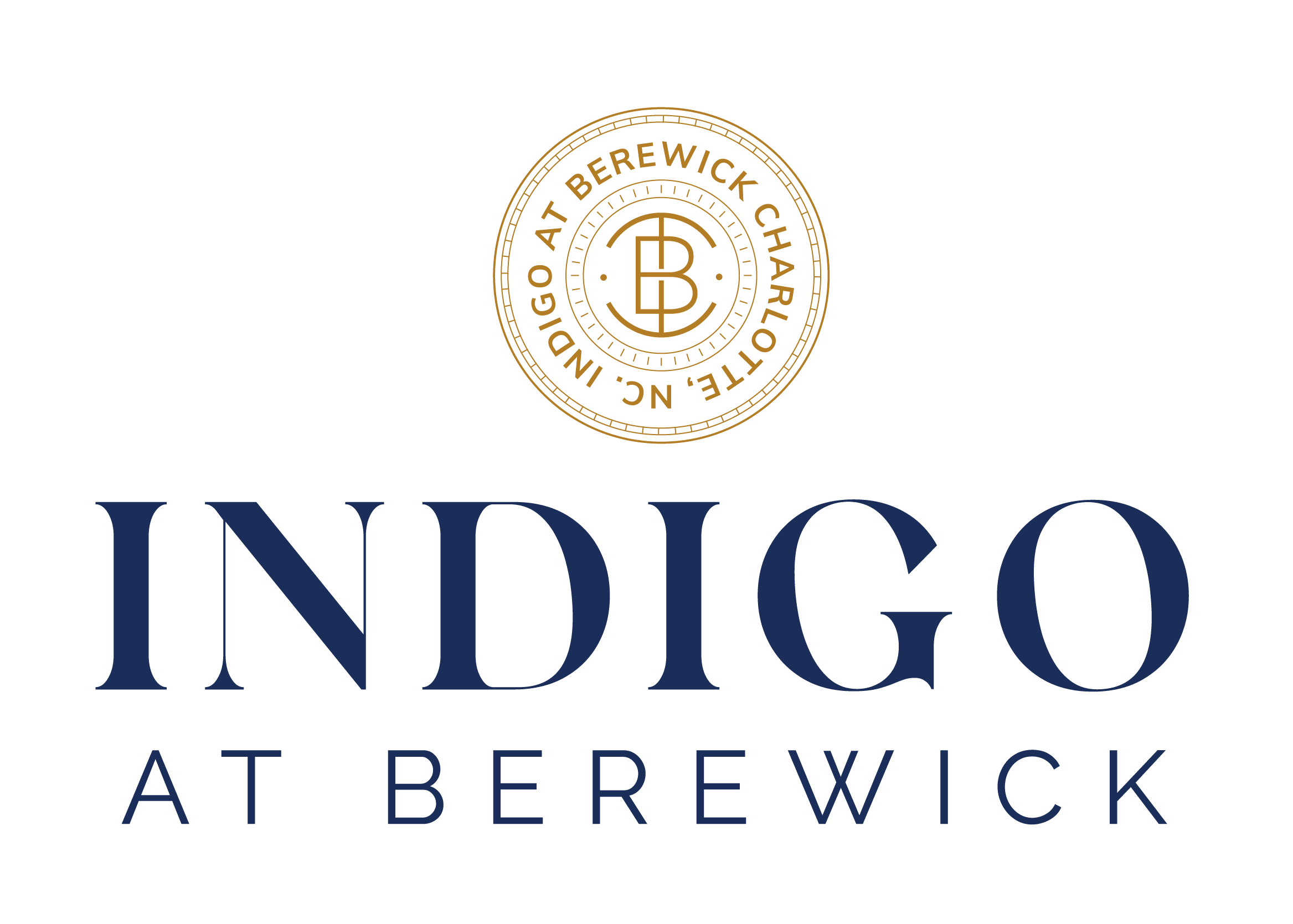 the logo for indigo at brewery
