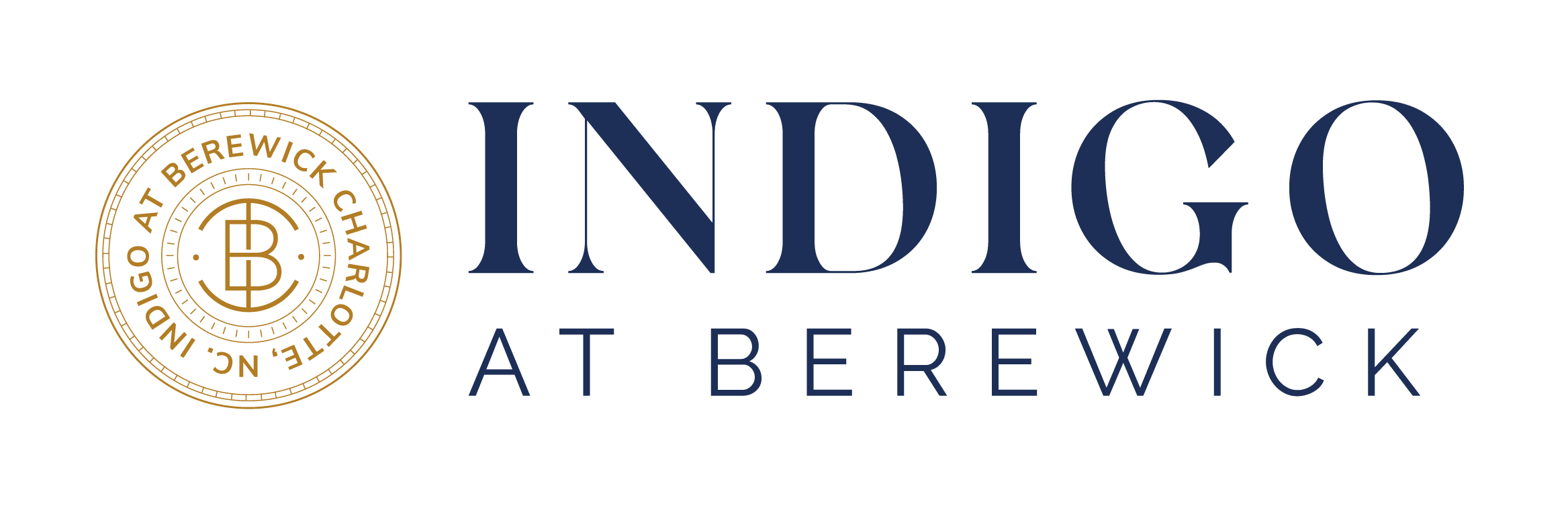 the logo for indigo at brewery