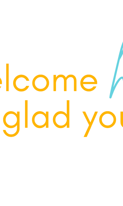 A graphic with the words "NEW management" and a welcoming message.