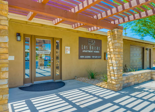Lush Landscaping and Walkways at Las Brisas Apartments, Colton, CA, 92324