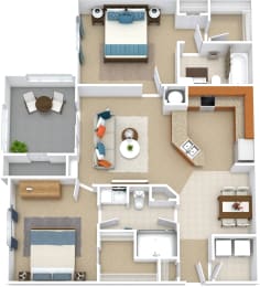  Floor Plan Monterrey