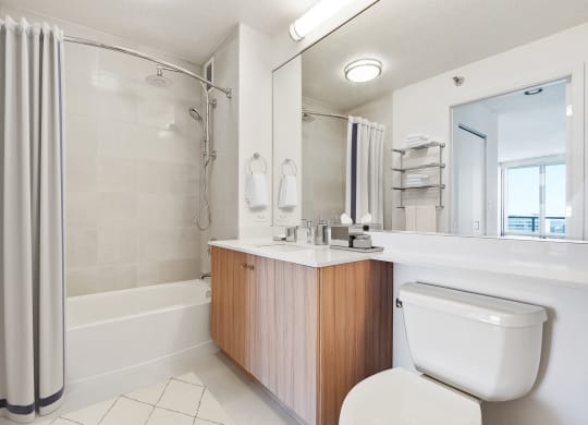 Luxurious Bathroom at Kingsbury Plaza, Illinois