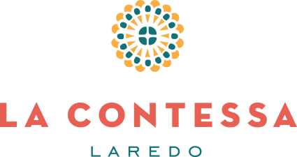 the logo for la cortex is a circle with people in it